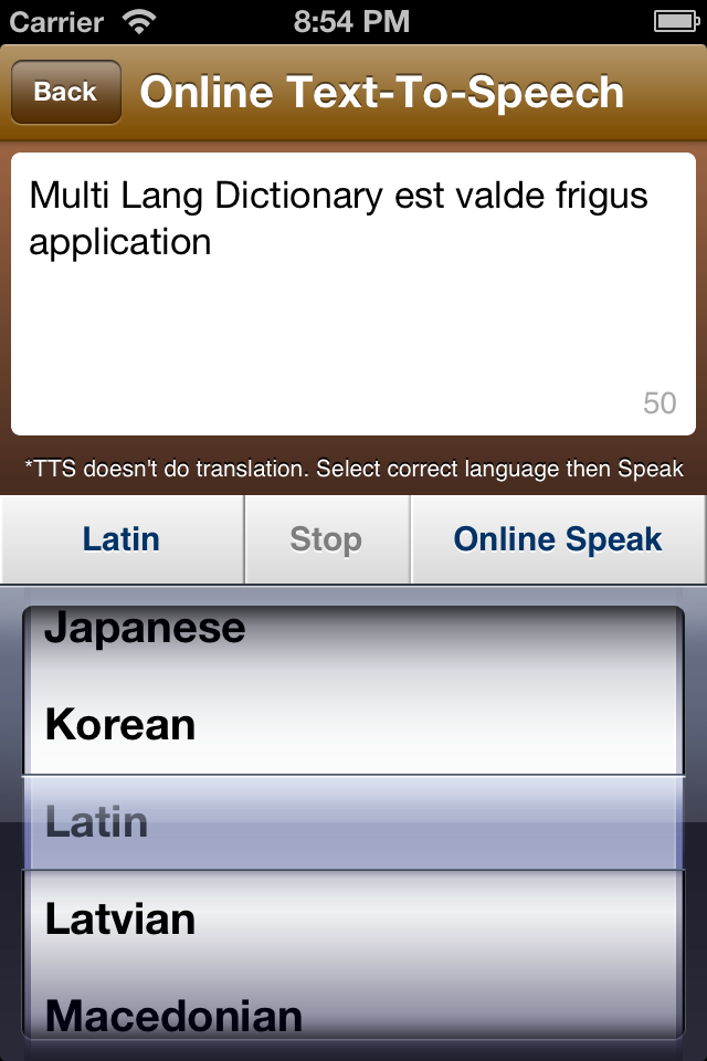 iPhone Screenshot 1